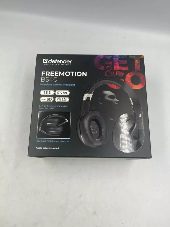 SŁUCHAWKI DEFENDER BLUETOOTH FREEMOTION B540