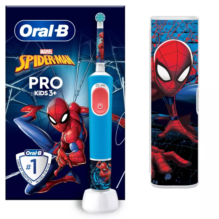 SZCZOTECZKA ORAL-B VITALITY PRO KIDS 103 SPIDERMAN BLUE