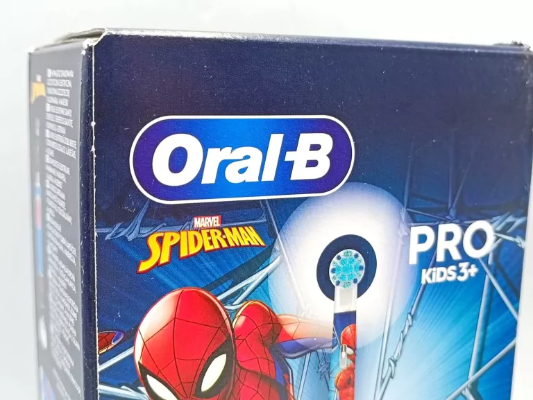 SZCZOTECZKA ORAL-B VITALITY PRO KIDS 103 SPIDERMAN BLUE