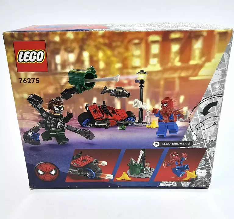 LEGO 76275 MARVEL POŚCIG NA MOTOCYKLU: SPIDER-MAN