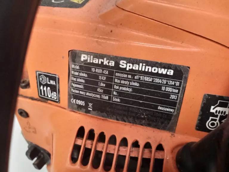 PIŁA SPALINOWA SCHWARZBAU YD-RU01-45A