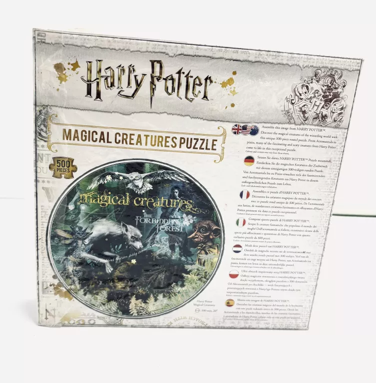 PUZZLE MAGICZNE ZWIERZĘTA, STWORZENIA - HARRY POTTER 500 EL.