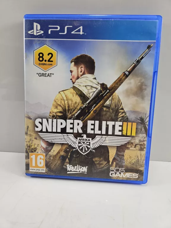 GRA NA PS4 SNIPER ELITE 3