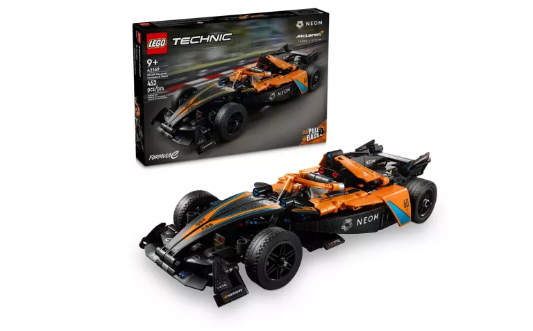 LEGO TECHNIC 42169 NEOM MCLAREN FORMULA E RACE CAR