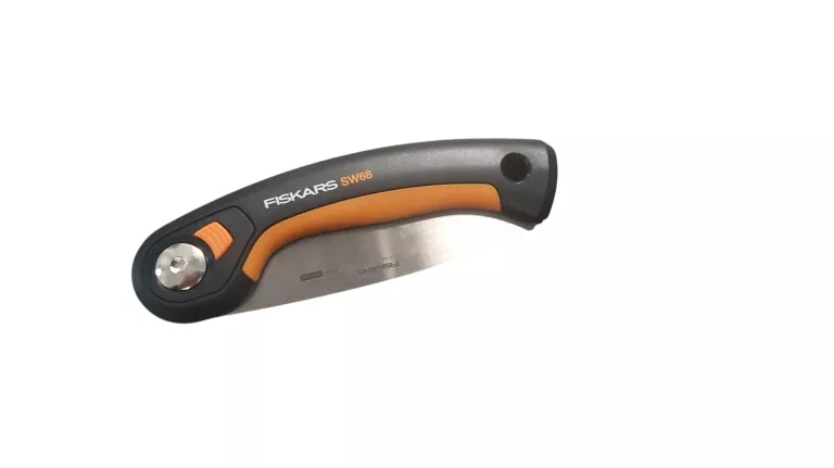 FISKARS PIŁA RĘCZNA DO GAŁĘZI KRÓTKA OGRODOWA SKŁADAN 3 POZYCJE CIĘCIA SW6