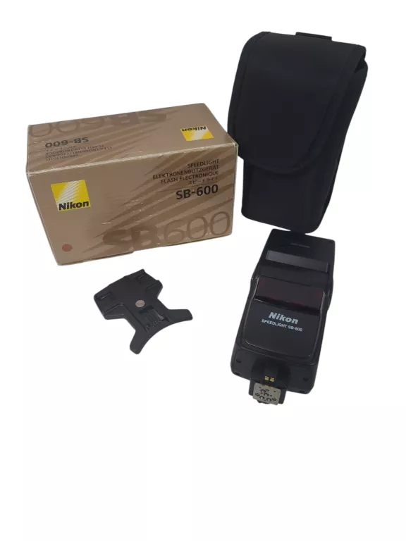 LAMPA BŁYSKOWA NIKON SB-600 KOMPLET ZADBANA JAK NOWA