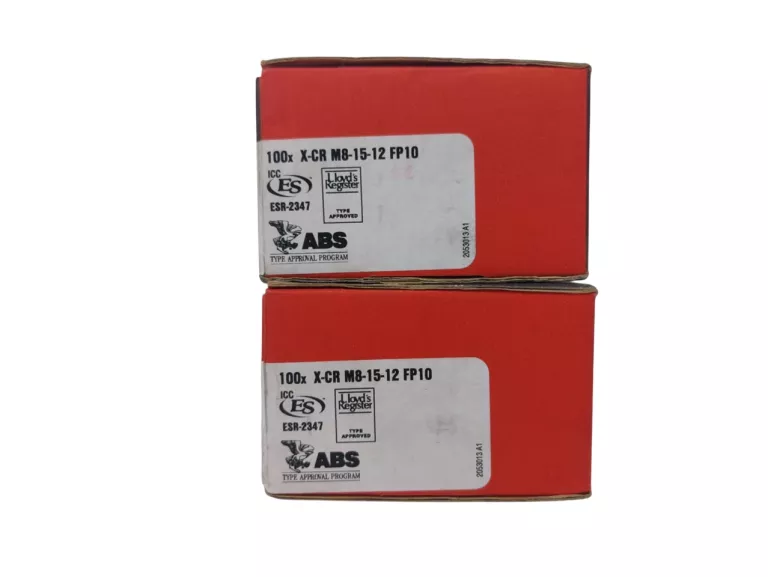 KOŁKI GWINTOWANE HILTI X-CR M8-15-12 PF 10 (2 OPAKOWANIA)