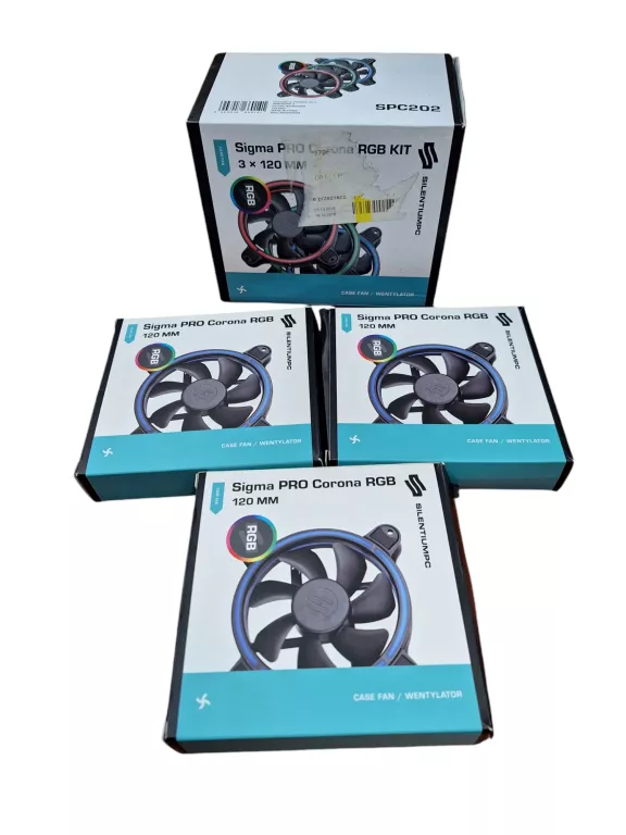 SILENTIUMPC SIGMA PRO CORONA RGB 120 KIT