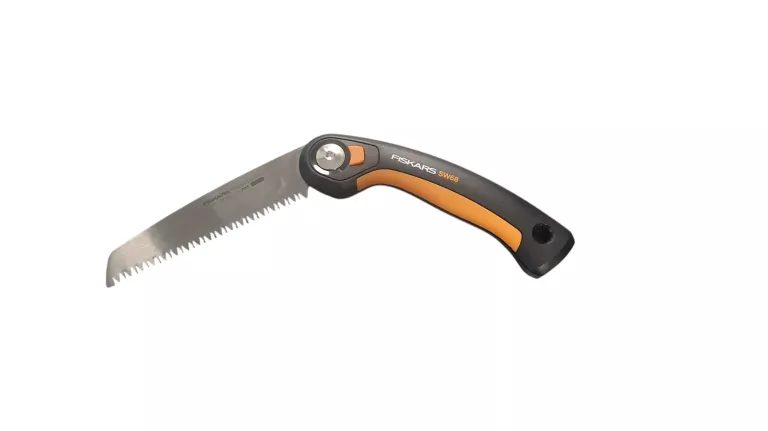 FISKARS PIŁA RĘCZNA DO GAŁĘZI KRÓTKA OGRODOWA SKŁADAN 3 POZYCJE CIĘCIA SW6