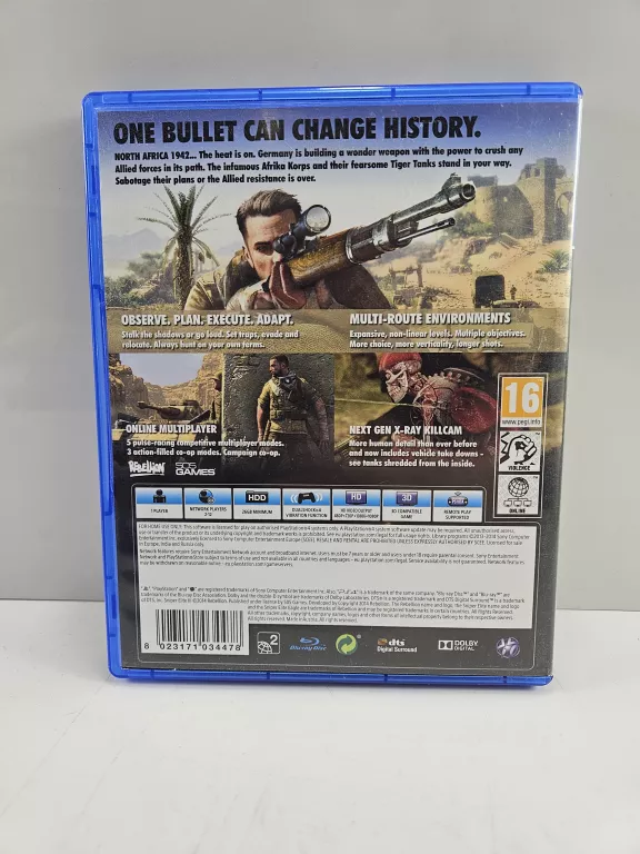 GRA NA PS4 SNIPER ELITE 3