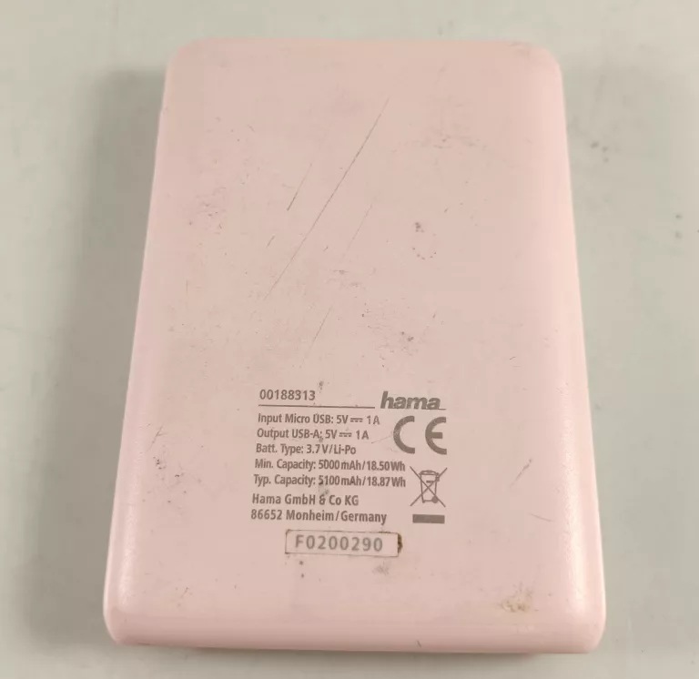 POWERBANK HAMA SLIM 5HD 5000MAH