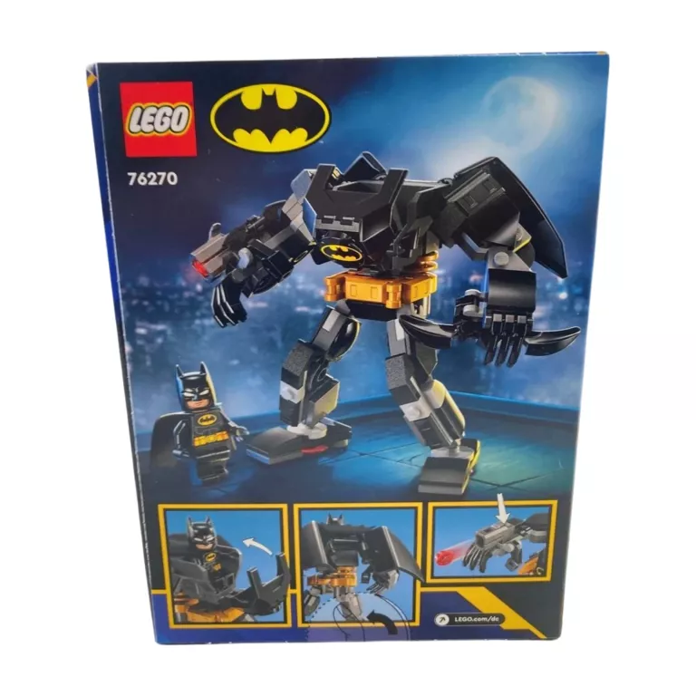 LEGO DC BATMAN 76270 MECHANICZNA ZBROJA BATMANA KOLEKCJONERSKI ROBOT