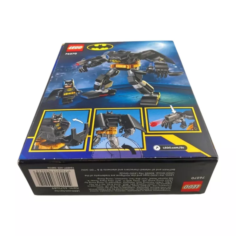 LEGO DC BATMAN 76270 MECHANICZNA ZBROJA BATMANA KOLEKCJONERSKI ROBOT