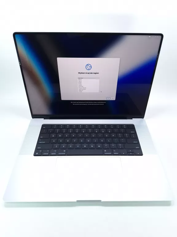 LAPTOP APPLE MACBOOK PRO 2021 16,2" M1 PRO 16GBRAM KOMPLET + DOKUMENTY