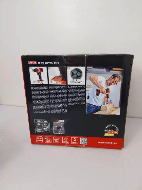 WIERTARKO WKRĘTARKA EINHELL TE-CD18/40 LI