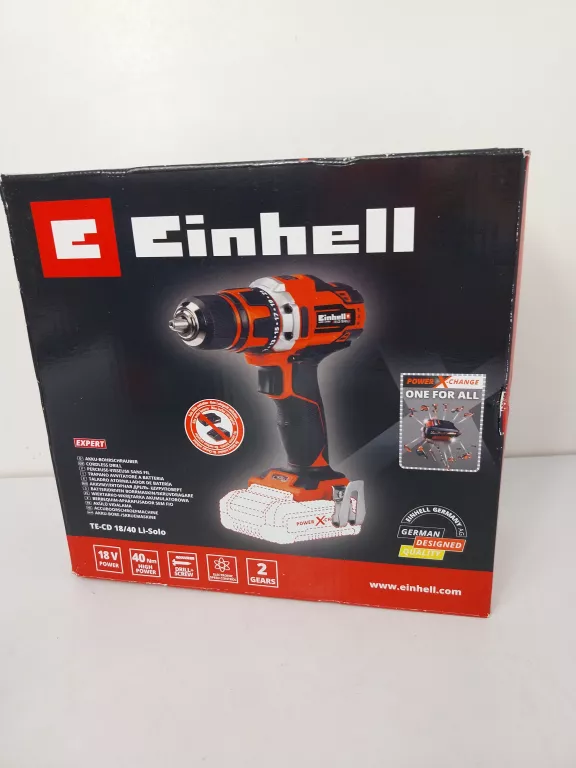 WIERTARKO WKRĘTARKA EINHELL TE-CD18/40 LI