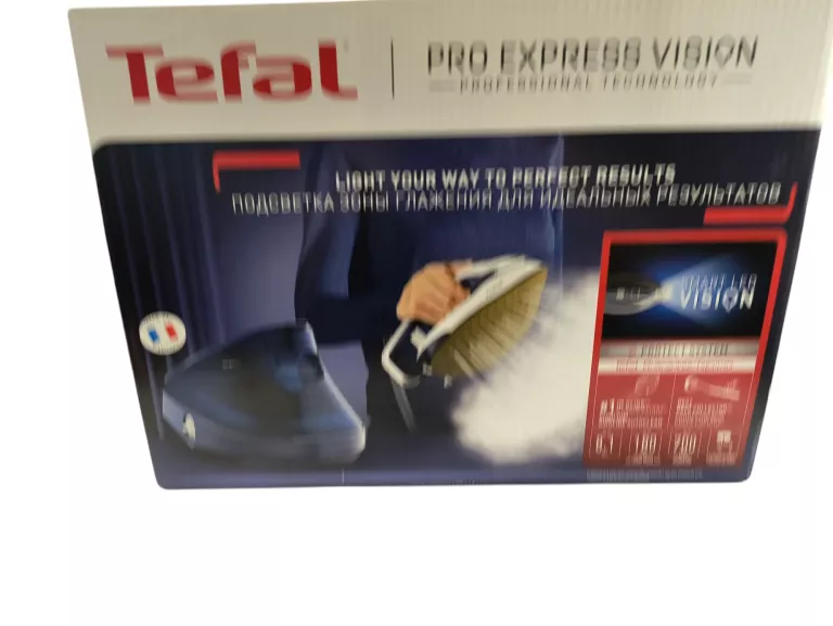 GENERATOR PARY TEFAL PRO EXPRESS VISION GV9812 Z OŚWIETLENIEM LED KOMPLET
