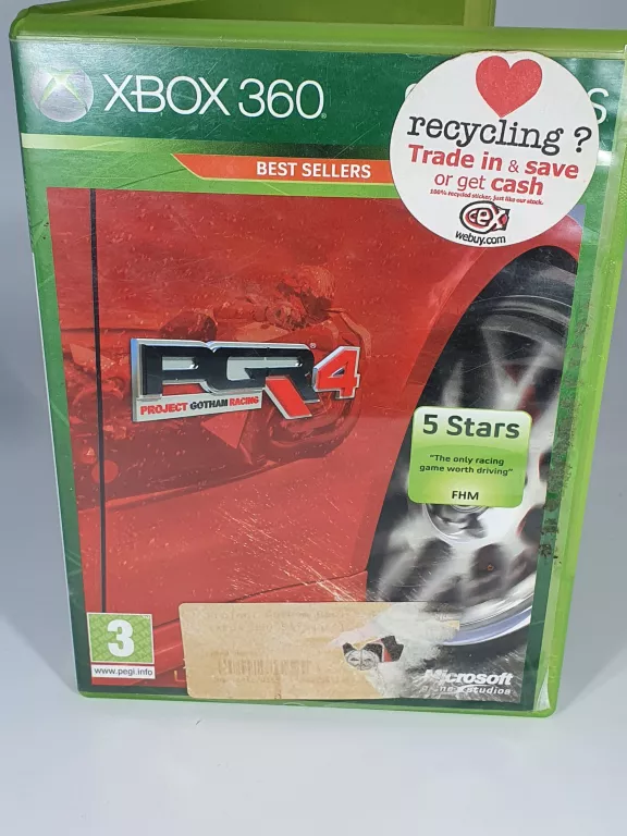 GRA XBOX 360 PGR 4