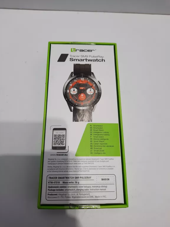 SMARTWATCH TRACER SM9 FAKTURA