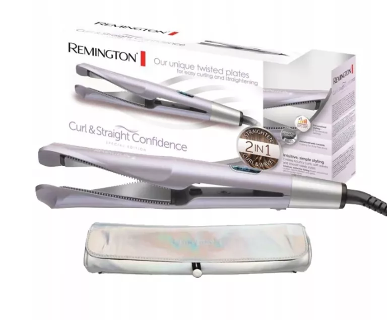 PROSTOWNICA REMINGTON S6606 S6606GP + ETUI CURL&STRAIGHT CONFIDENCE