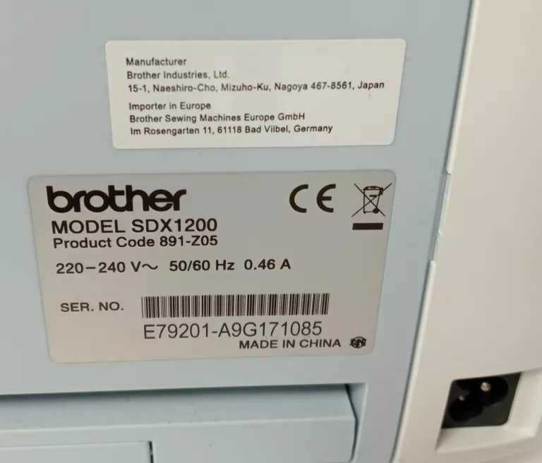 PLOTER BROTHER SCANNCUT SDX1200 + DEDYKOWANA WALIZKA