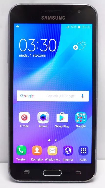 TELEFON SAMSUNG GALAXY J3 (6) ANDROID 5.1.1 - BATERIA DO WYMIANY
