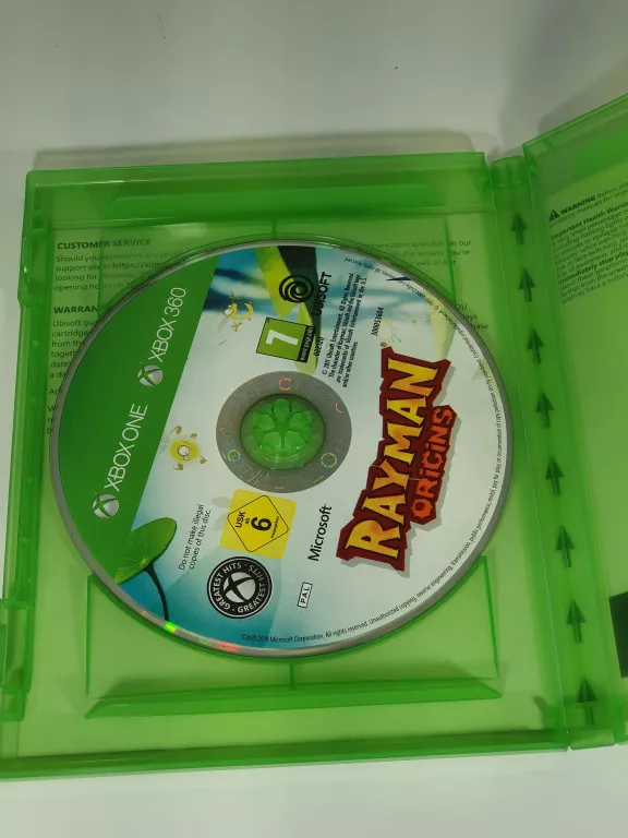 GRA XBOX ONE RAYMAN ORIGINS