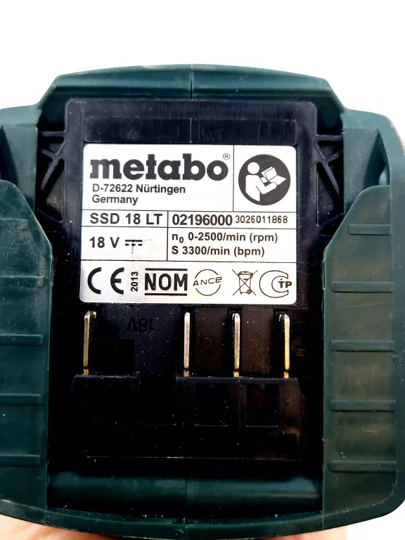 ZAKRĘTARKA METABO SSD 18 LT
