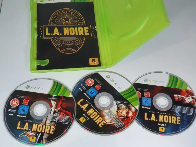 GRA XBOX 360 L.A. NOIRE