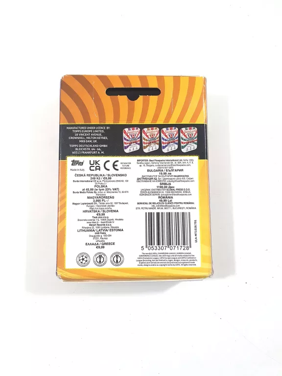 UEFA CHAMPIONS LEAGUE MATCH ATTAX 2024/25 MINI PUSZKA TIN 1
