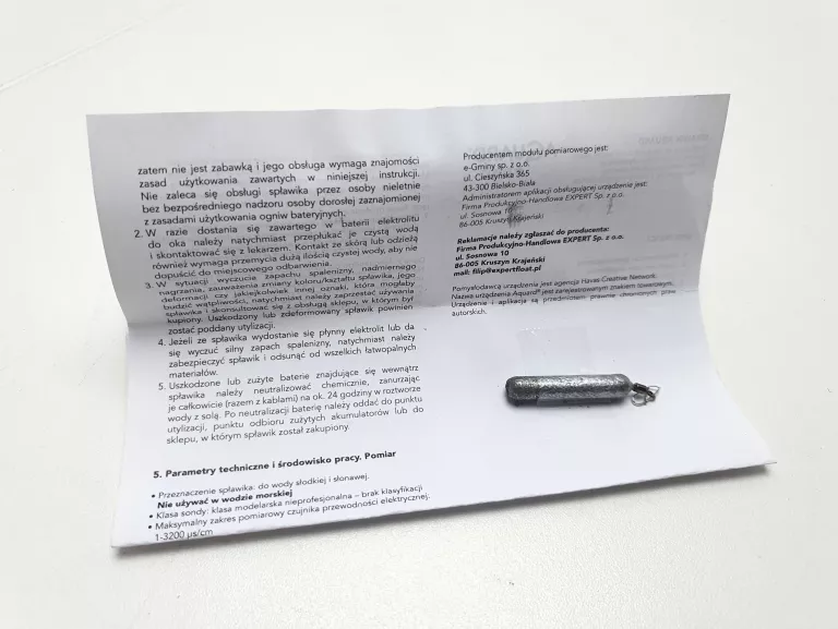 splawik-do-sprawdzania-jakosci-wody-aquard-wypornosc-10