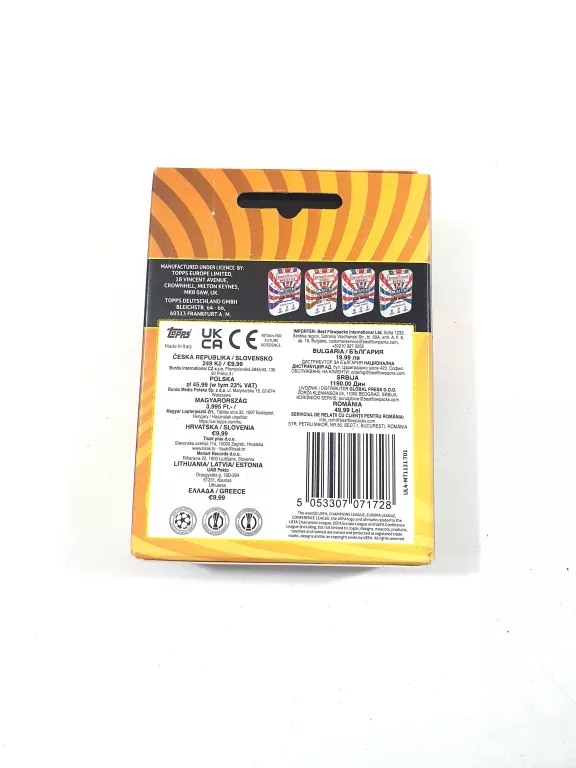 UEFA CHAMPIONS LEAGUE MATCH ATTAX 2024/25 MINI PUSZKA TIN 4