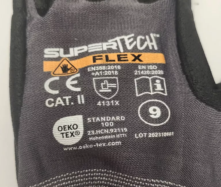 RĘKAWICE SUPERTECH FLEX STANDARD 100