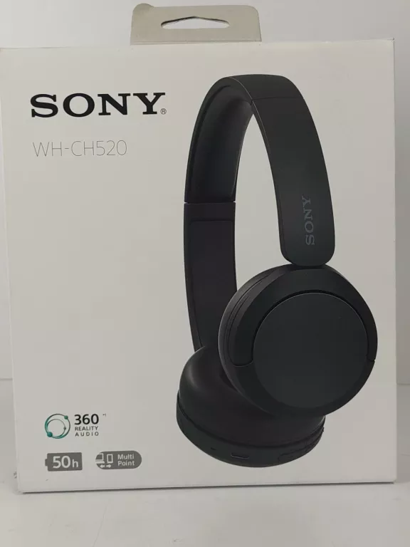 SŁUCHAWKI SONY WH-CH520 CZARNY