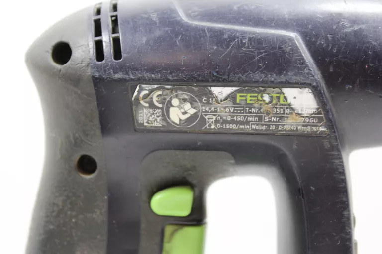 FESTOOL C 15 LI 2,6 SET