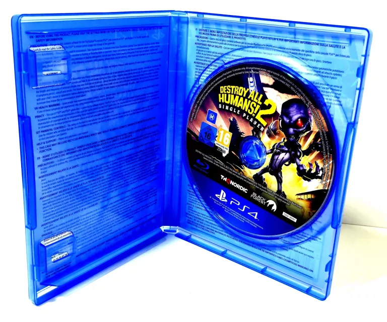 GRA NA PS4 DESTROY ALL HUMANS 2 SINGLE PLAYER