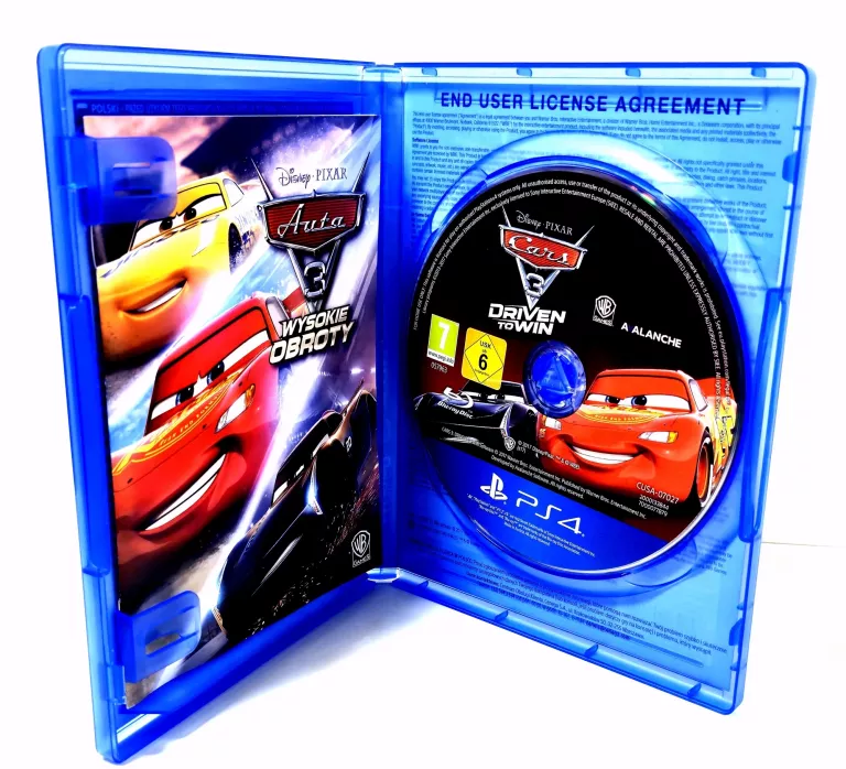 GRA NA PS4 AUTA 3 WYSOKIE OBROTY