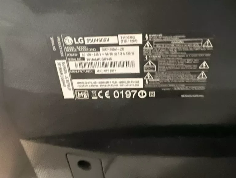 TELEWIZOR LG 55UH605V/ KOMPLET