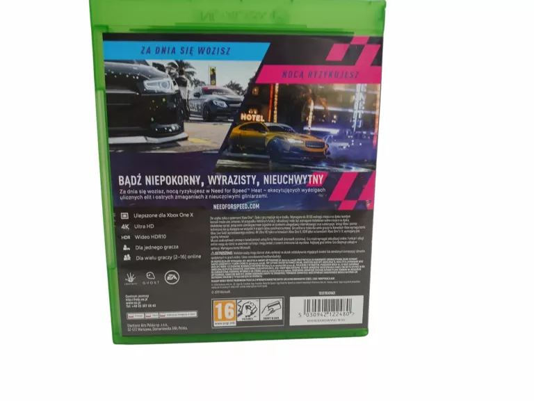 GRA NEED FOR SPEED HEAT XBOX ONE PL WERSJA