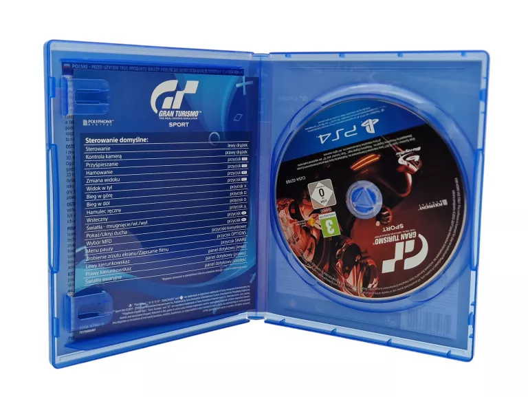 GRA NA PS4 GRAN TURISMO SPORT PL