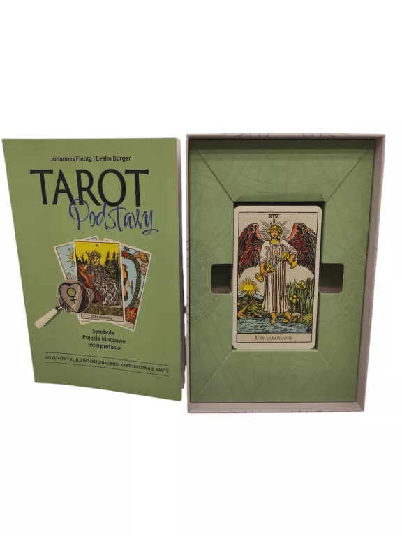 TAROT PODSTAWY, TALIA RIDER WAITE TAROT Z KSIĄŻKĄ