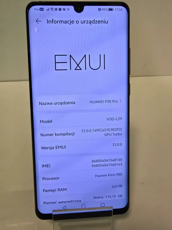TELEFON HUAWEI P30 PRO 6/128GB SOLO