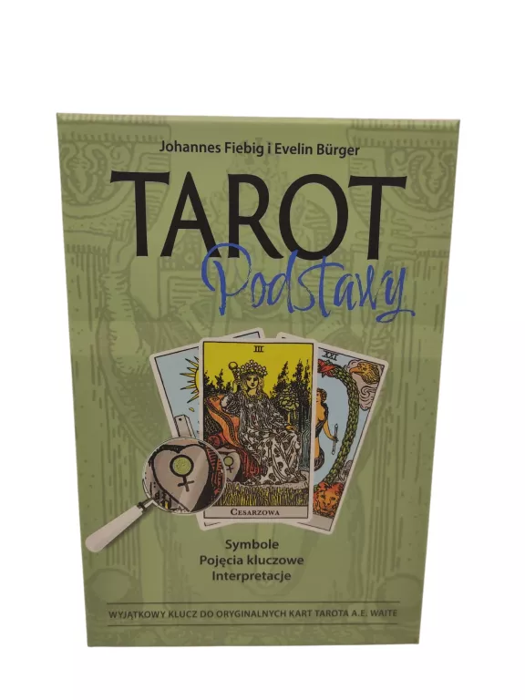 TAROT PODSTAWY, TALIA RIDER WAITE TAROT Z KSIĄŻKĄ
