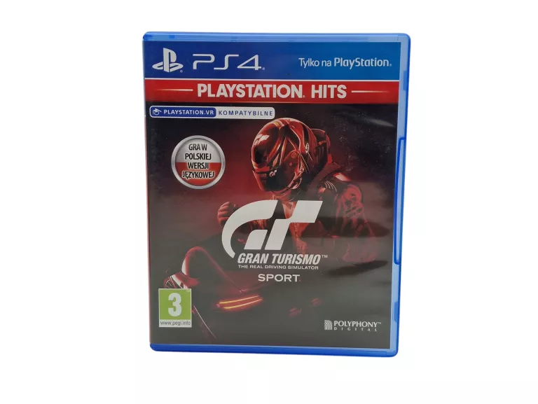 GRA NA PS4 GRAN TURISMO SPORT PL