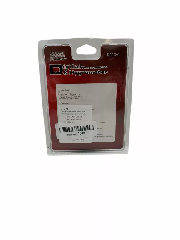 HIGROMETR - WIELOFUNKCYJNY TERMOMETR HTC-1