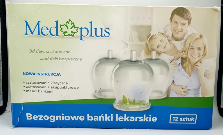 MED PLUS BEZOGNIOWE BAŃKI LEKARSKIE 12 SZT