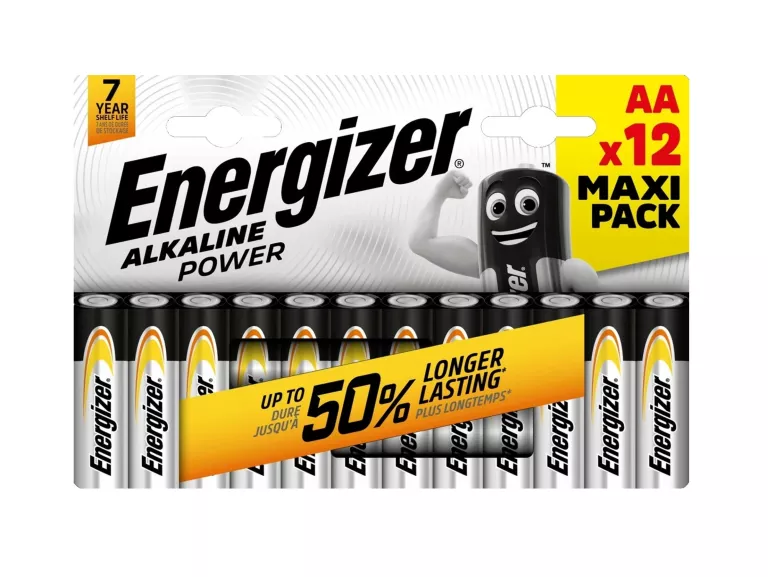 BATERIA ALKALICZNA ENERGIZER AA 12 SZT.