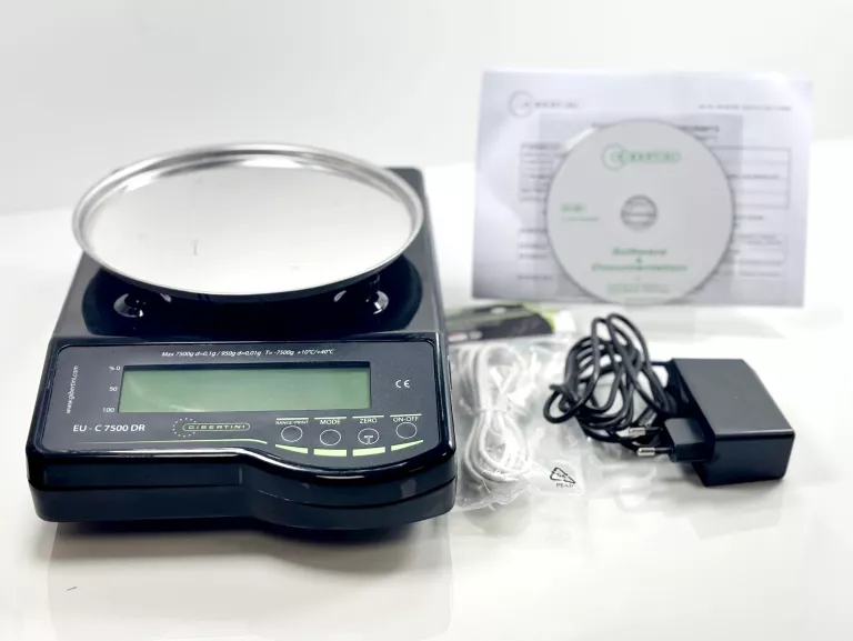 GIBERTINI LABORATORYJNA WAGA ELEKTRONICZNA EU - C 7500 DR