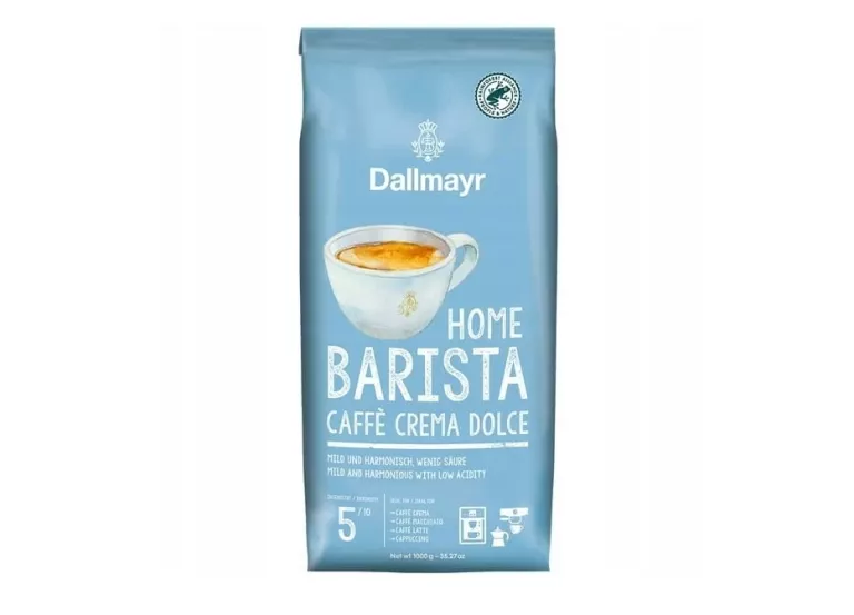 KAWA ZIARNISTA MIESZANA DALLMAYR HOME BARISTA CAFFE CREMA DOLCE 1000 G