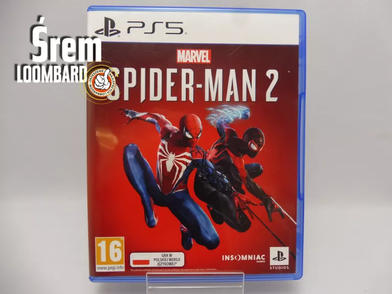 GRA SPIDER-MAN 2 NA PS5, STAN BDB!